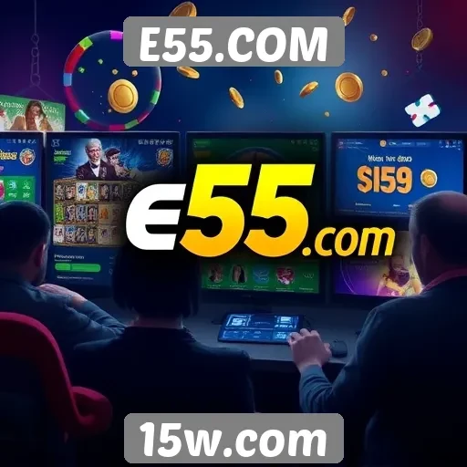 E55.COM oferece nova experiência em jogos online