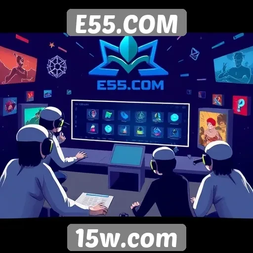 Estudo sobre a comunidade de jogadores no E55.COM